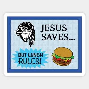 Lunch Rules! Sticker